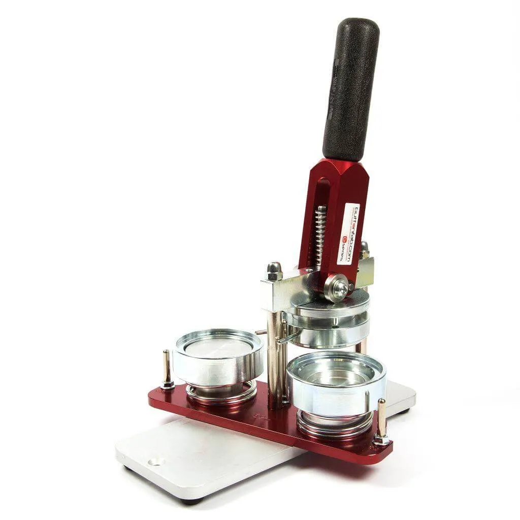 59mm Round G Series Button Pin Badge Machine - Including 100 Free Pin Back Components
