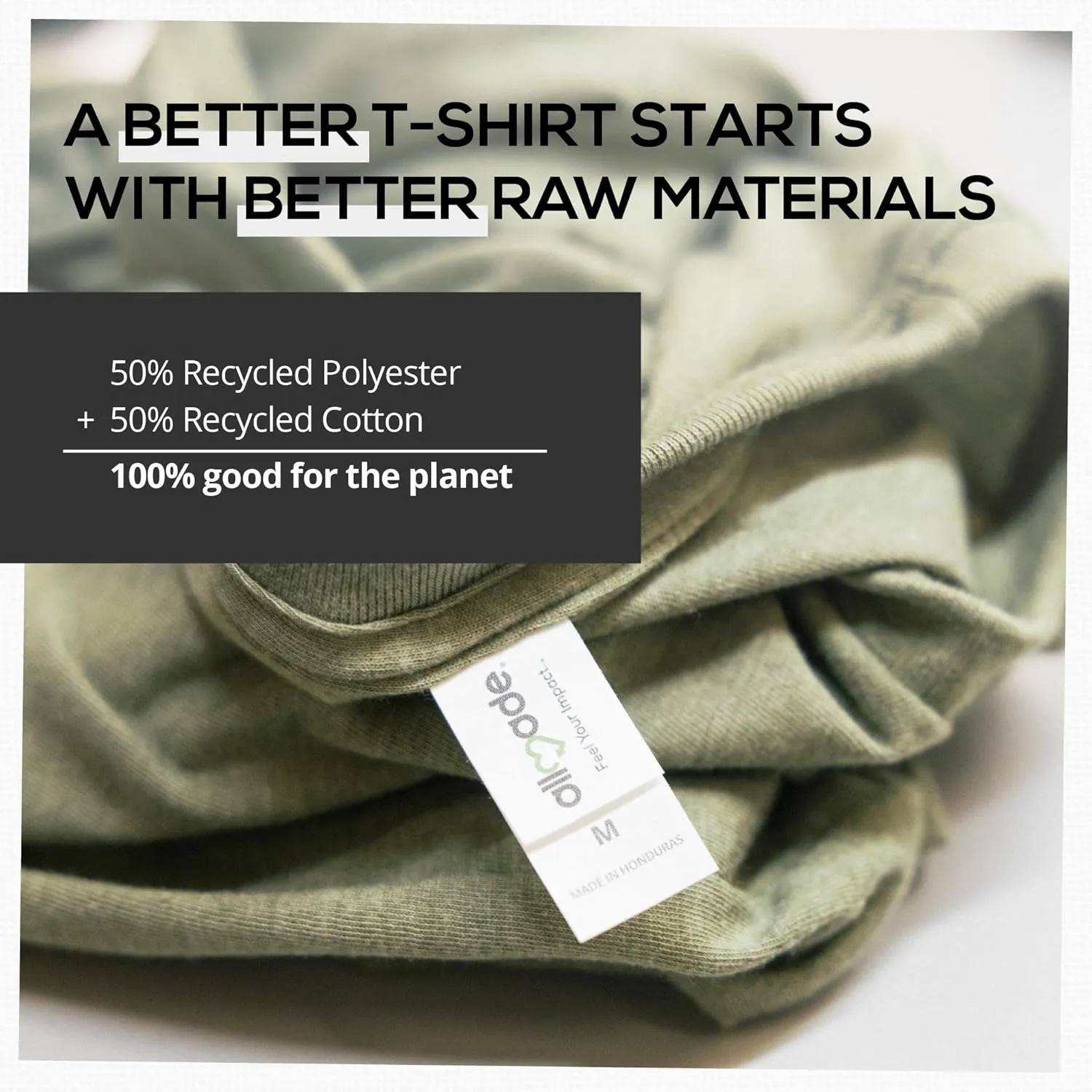 Allmade Women's Recycled Blend V-Neck T-Shirt