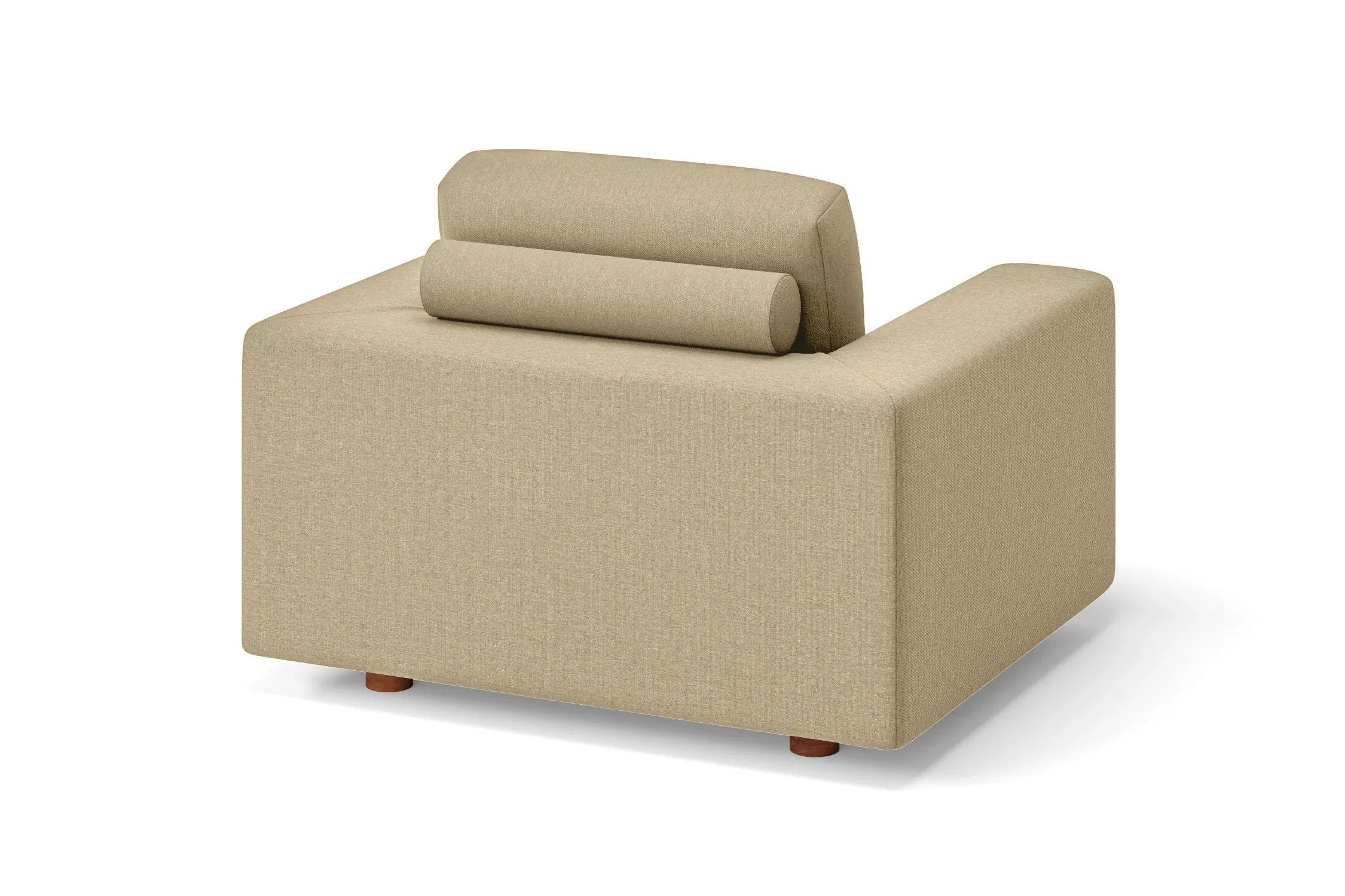Arezzo Armchair Beige Linen Fabric