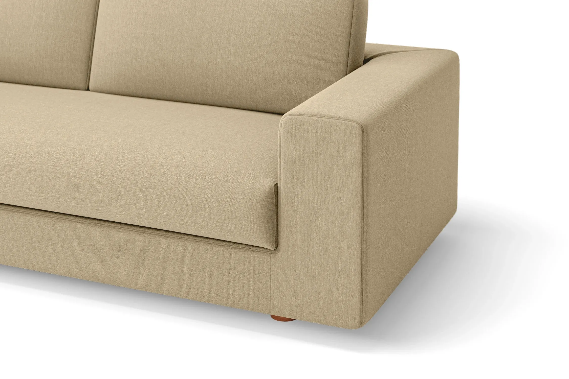 Arezzo Armchair Beige Linen Fabric