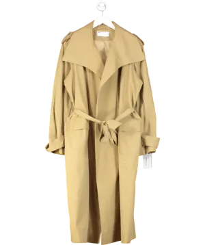 ASOS Beige Lightweight Belted Trench Coat UK 10