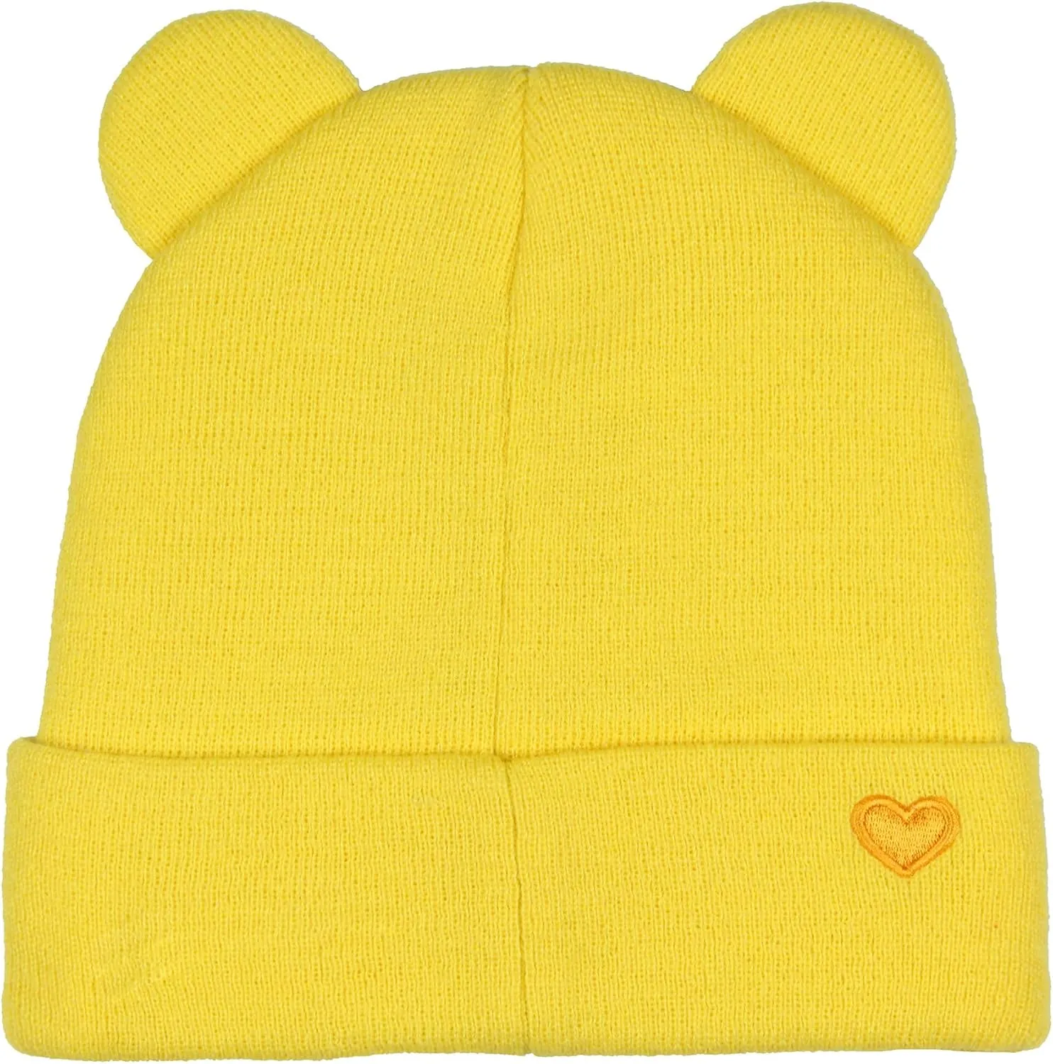 Care Bears Embroidered Face Belly Badges 3D Ears Cuff Knit Adult Beanie