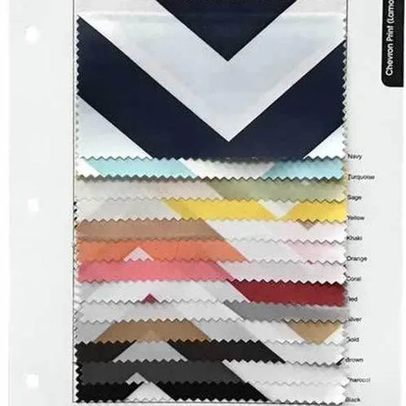 Chevron Print (Lamour) Table Runner in Sage and White