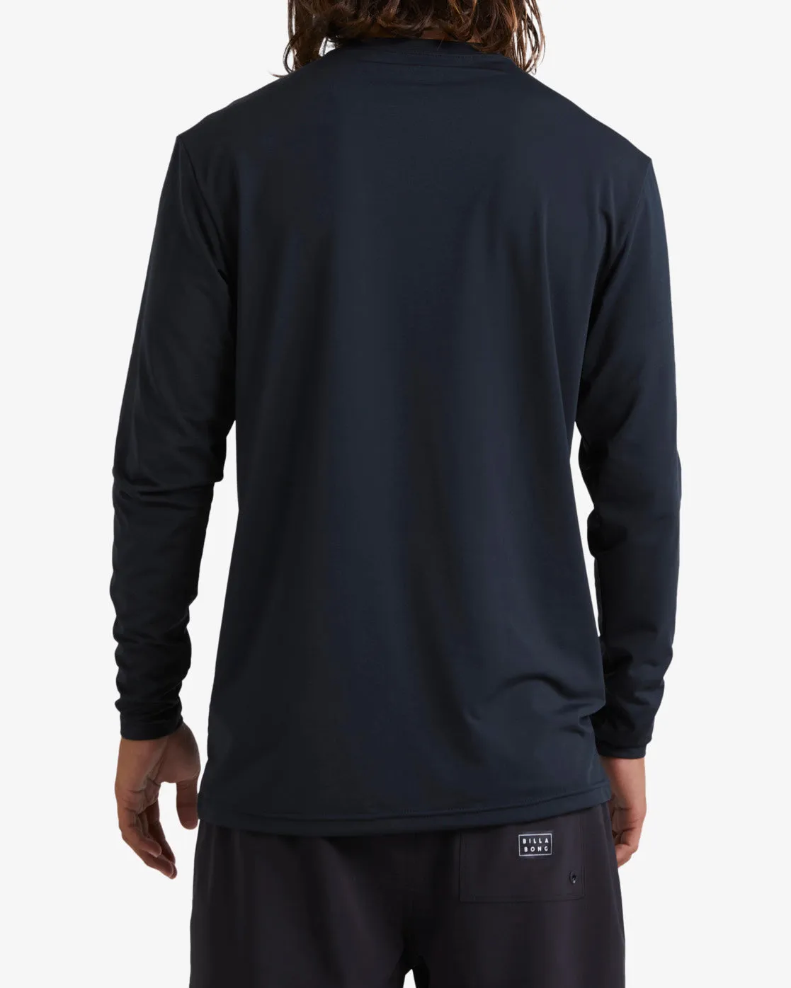 D-Bah Loose Fit Long Sleeve Surf Tee - Black