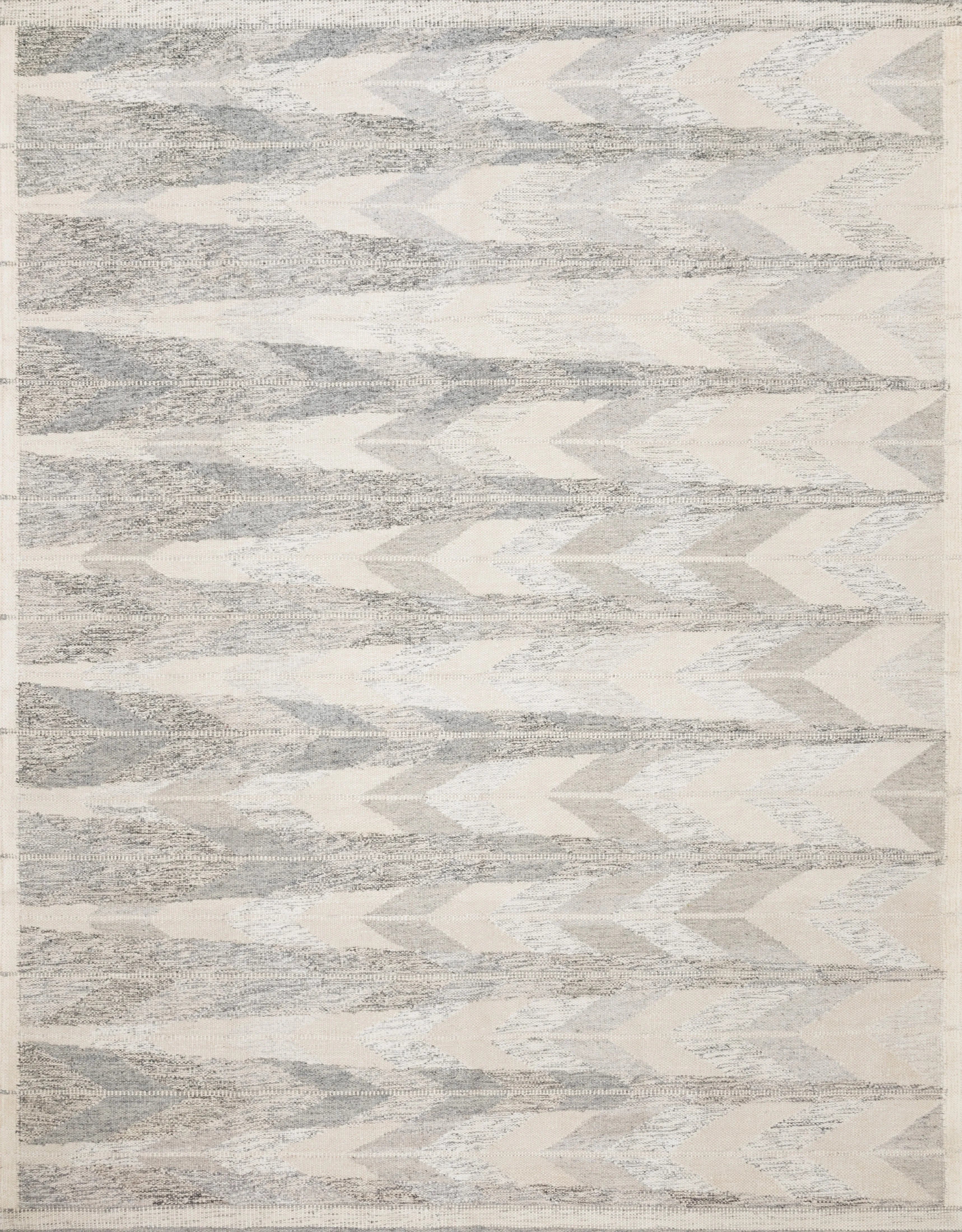 Evelina Rug in Pewter & Silver