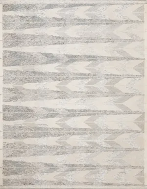 Evelina Rug in Pewter & Silver