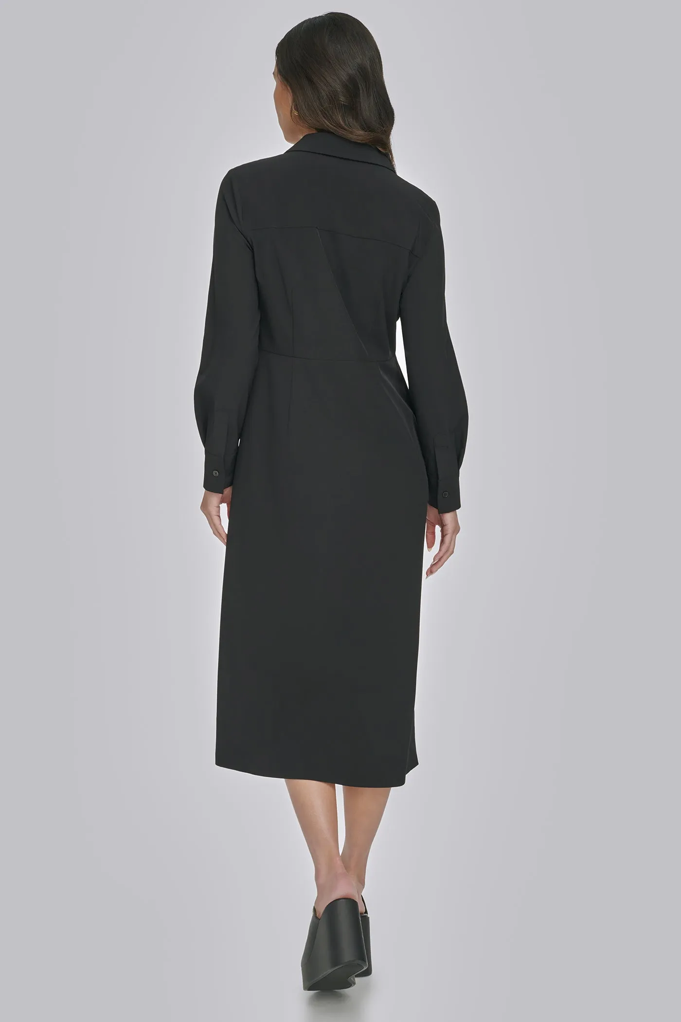FRONT RUCHING DRESS