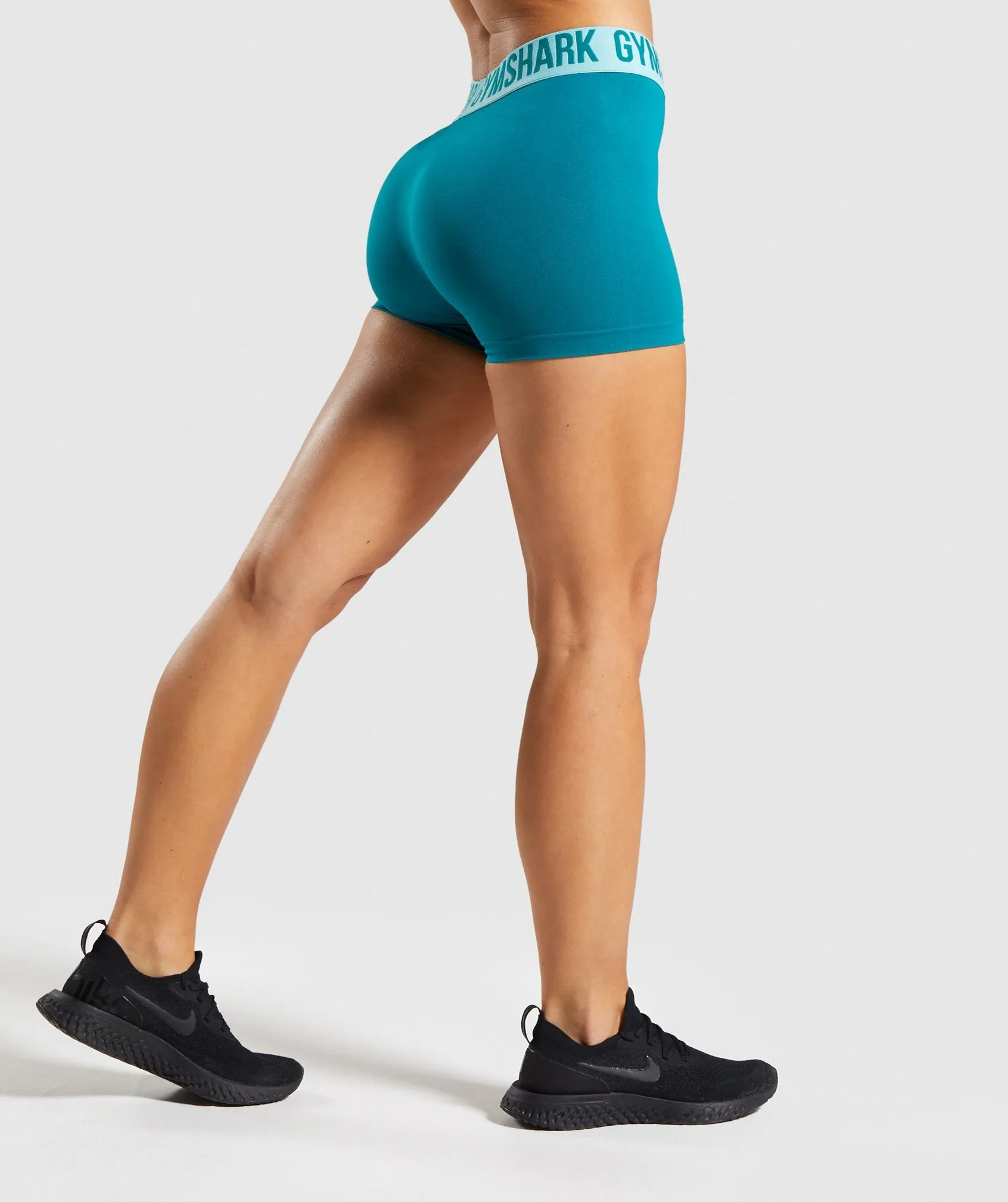 Gymshark Fit Shorts - Emerald/Aqua Green