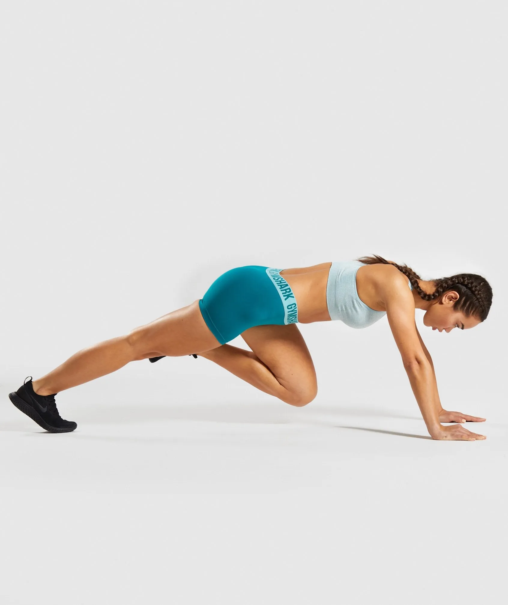 Gymshark Fit Shorts - Emerald/Aqua Green