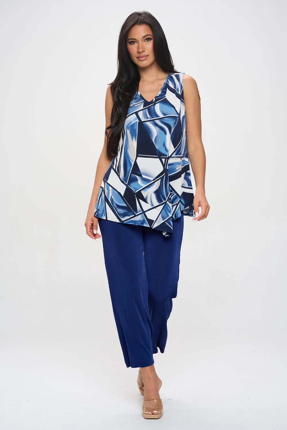 HIT Point V-NK Tank Top-2061HT-TRP1-W357