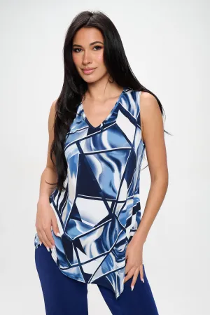 HIT Point V-NK Tank Top-2061HT-TRP1-W357