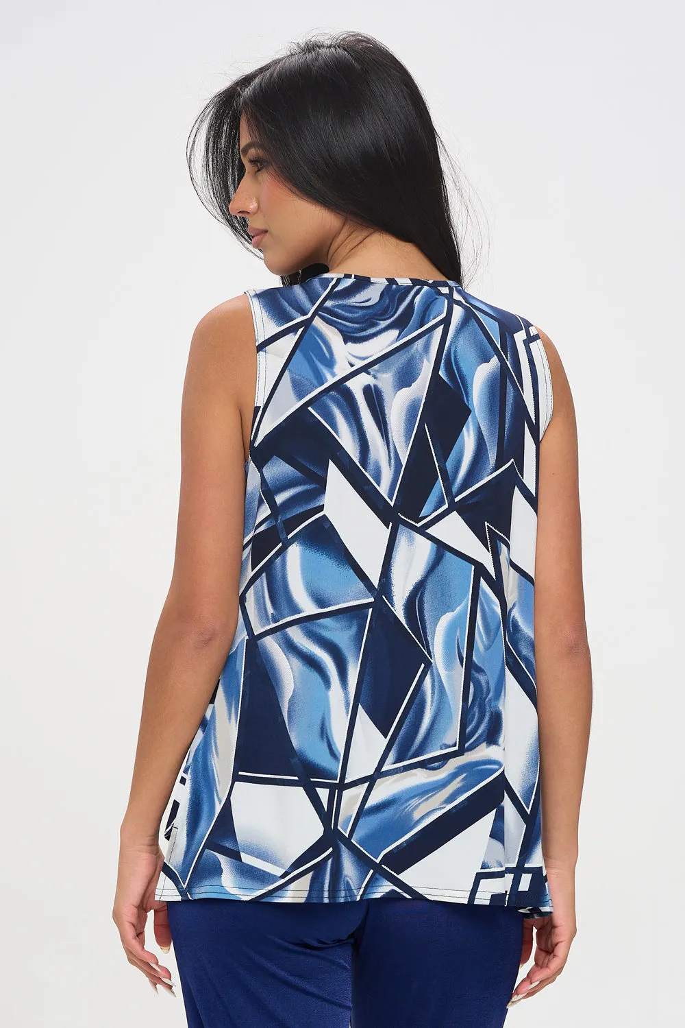 HIT Point V-NK Tank Top-2061HT-TRP1-W357