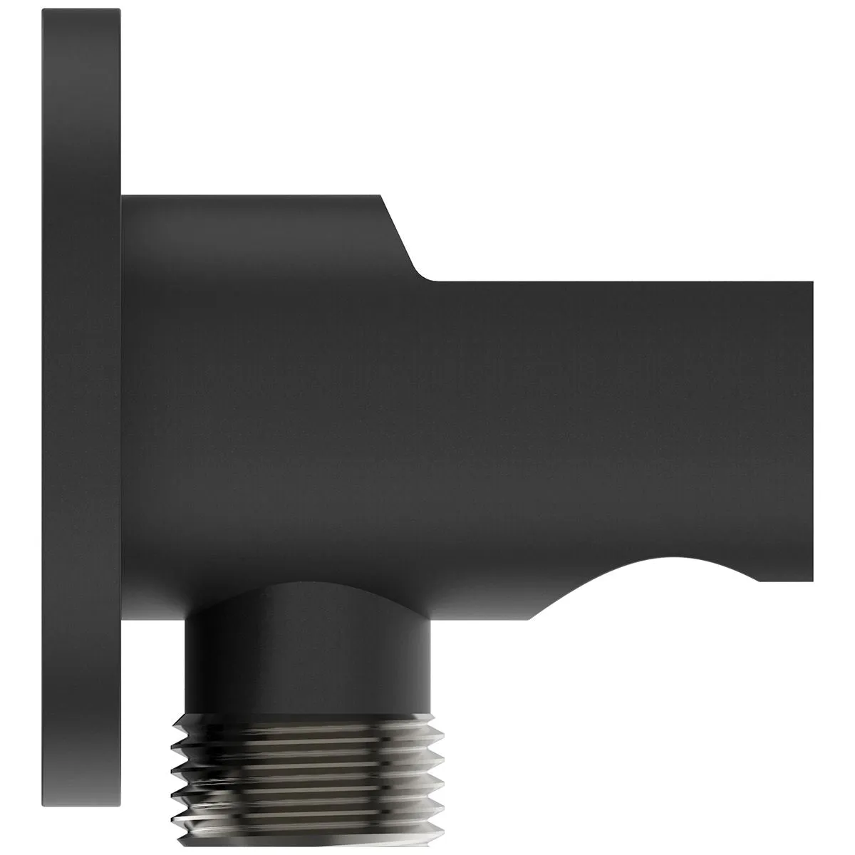 Ideal Standard Idealrain Round Shower Handset Elbow Bracket in Silk Black - BC807XG