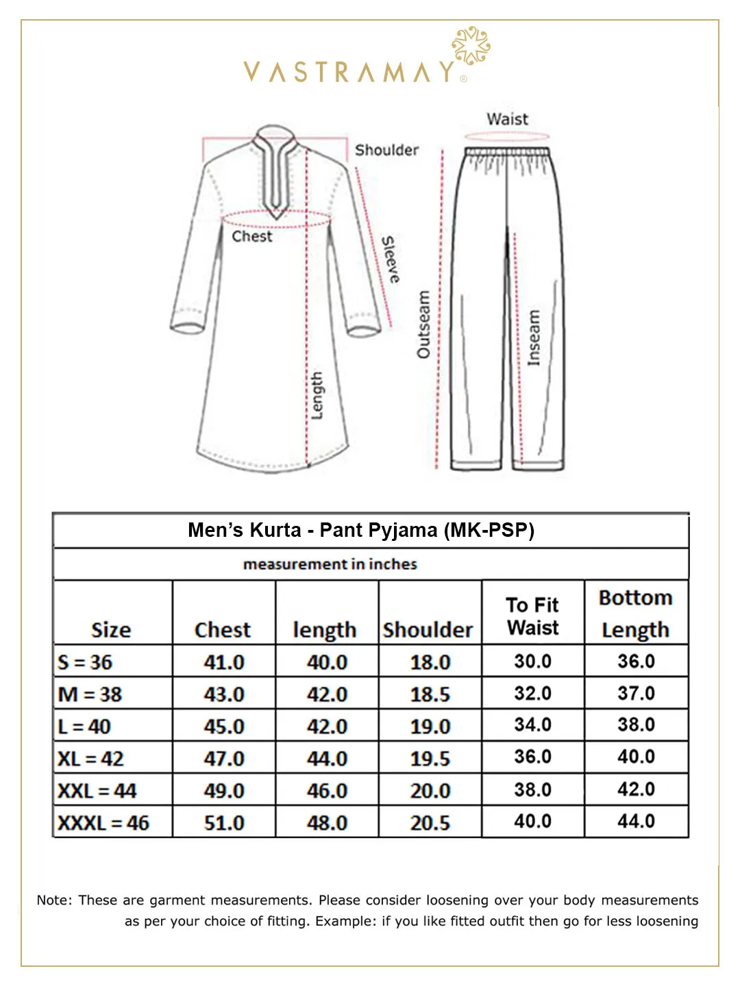 Jashvi Men's Blue denim Jacquard Kurta With White Pant Set