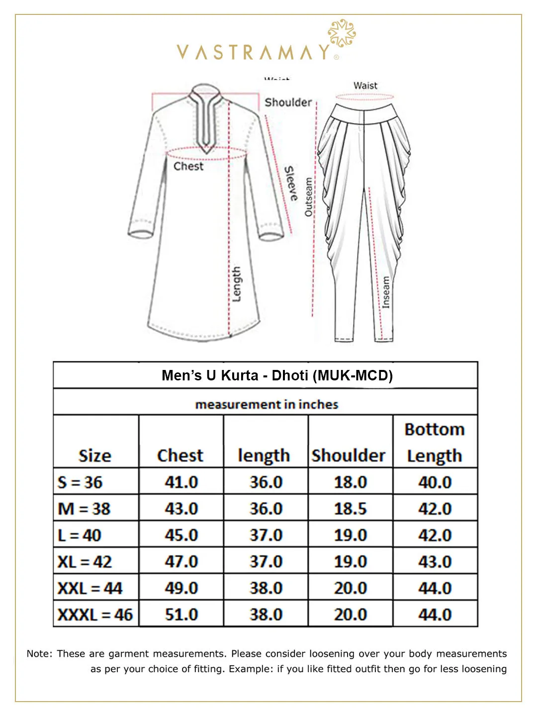 Jashvi Men's Navy Blue Silk Curved Kurta Dhoti Set