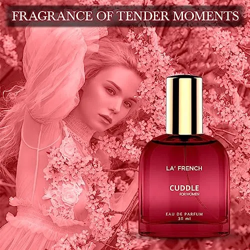 La French Cuddle Perfume Scent For WoWomen 30 ml | Premium Luxury Long Lasting Fragrance Spray | Eau De Parfum | Signature Scent | Date night fragrance | Body Spray for Women | Ideal gift for WoWomen