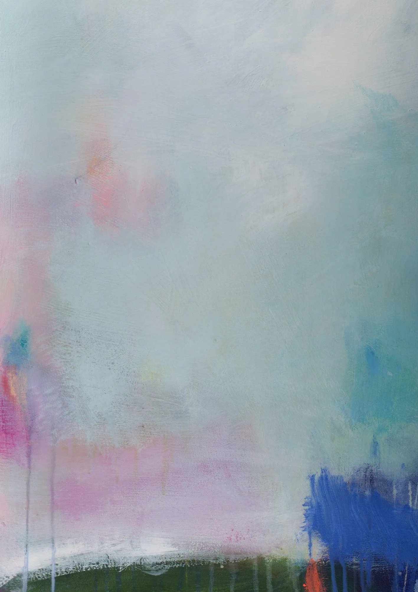 large abstract painting, Large wall art print, colorful abstract print, colorful print, giclee print, Camilo Mattis