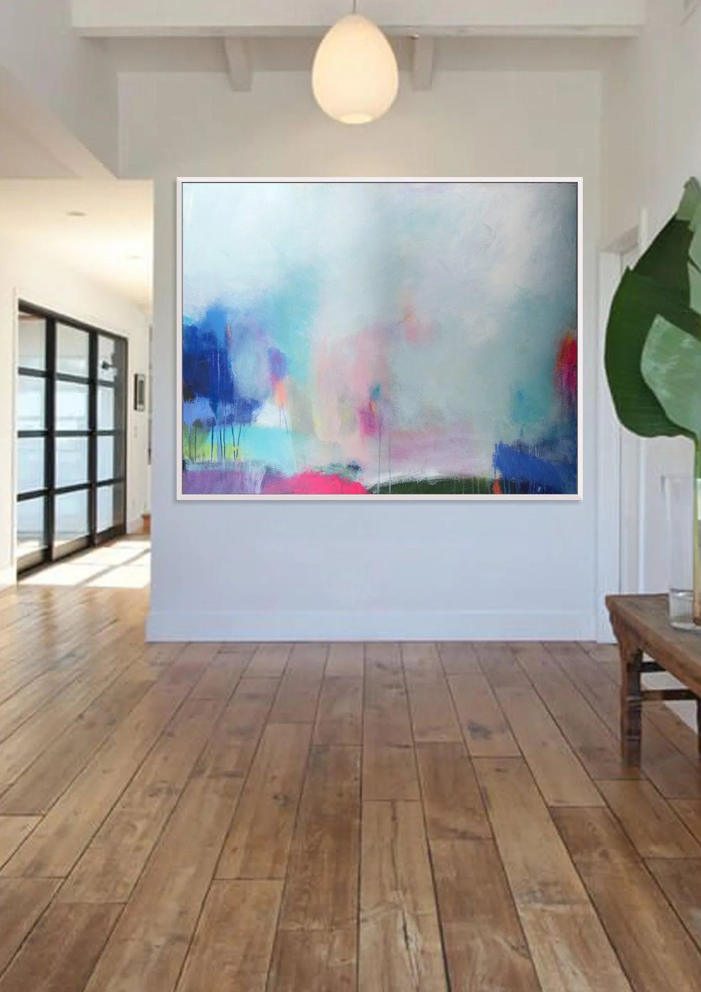 large abstract painting, Large wall art print, colorful abstract print, colorful print, giclee print, Camilo Mattis