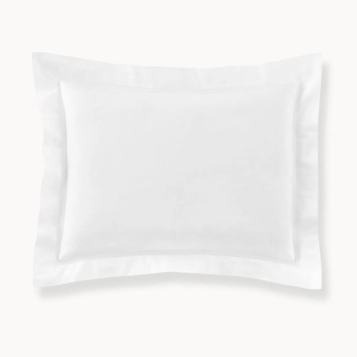 Lyric Percale Bedding in White by Peacock Alley