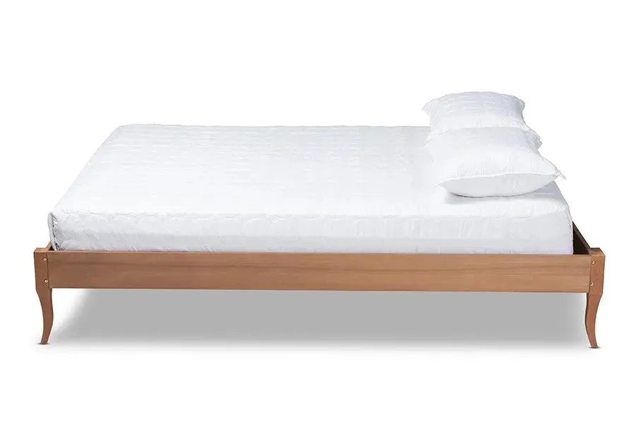 Marieke Ash Wanut Wood Bed Frame (Queen)