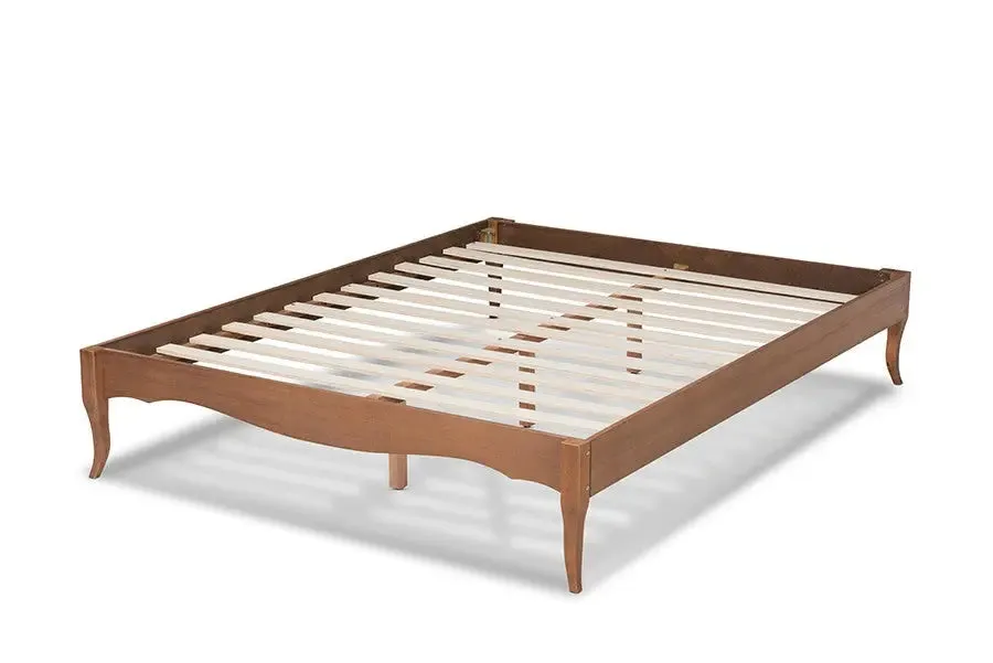 Marieke Ash Wanut Wood Bed Frame (Queen)