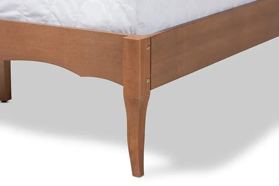 Marieke Ash Wanut Wood Bed Frame (Queen)