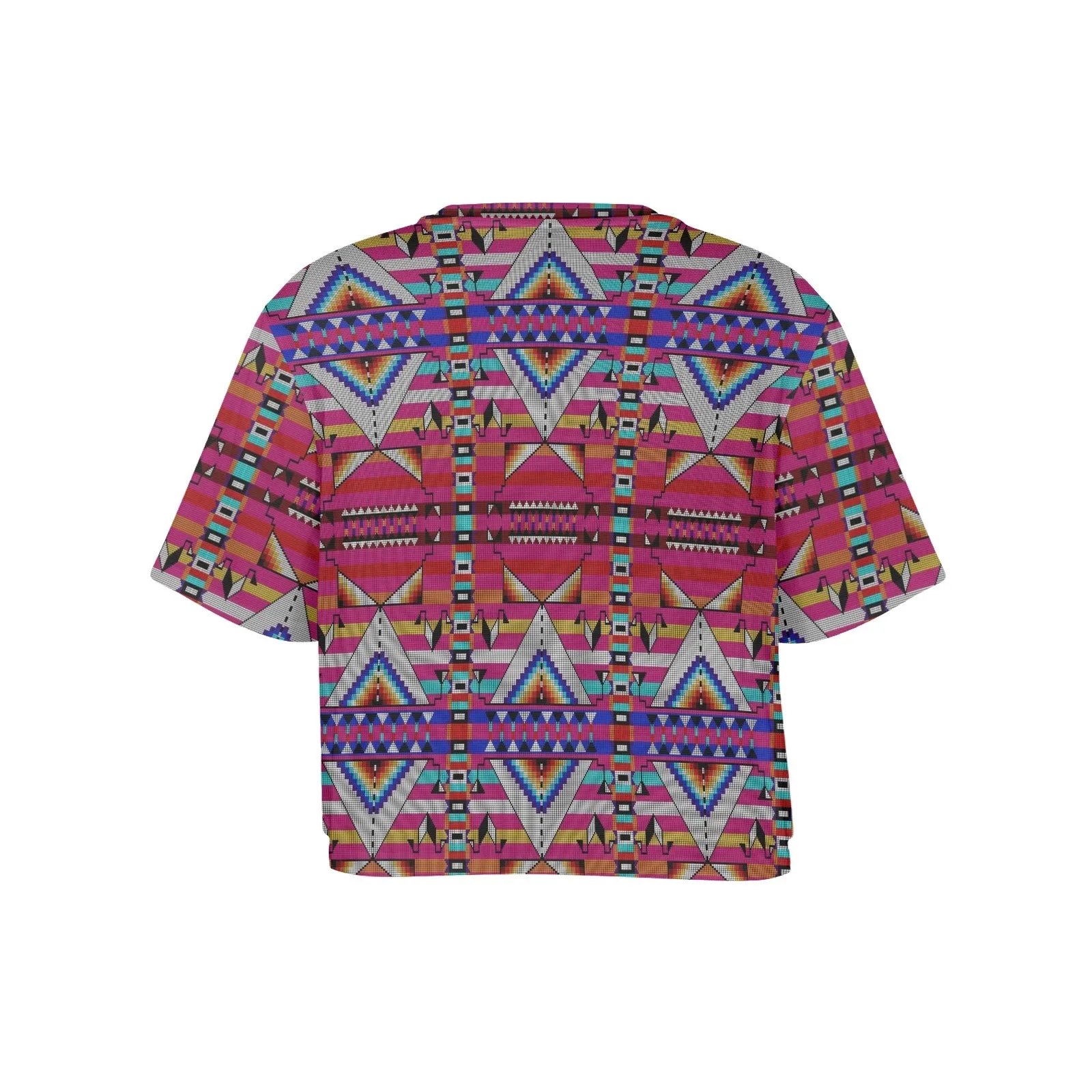 Medicine Blessing Pink Women's Cropped T-shirt