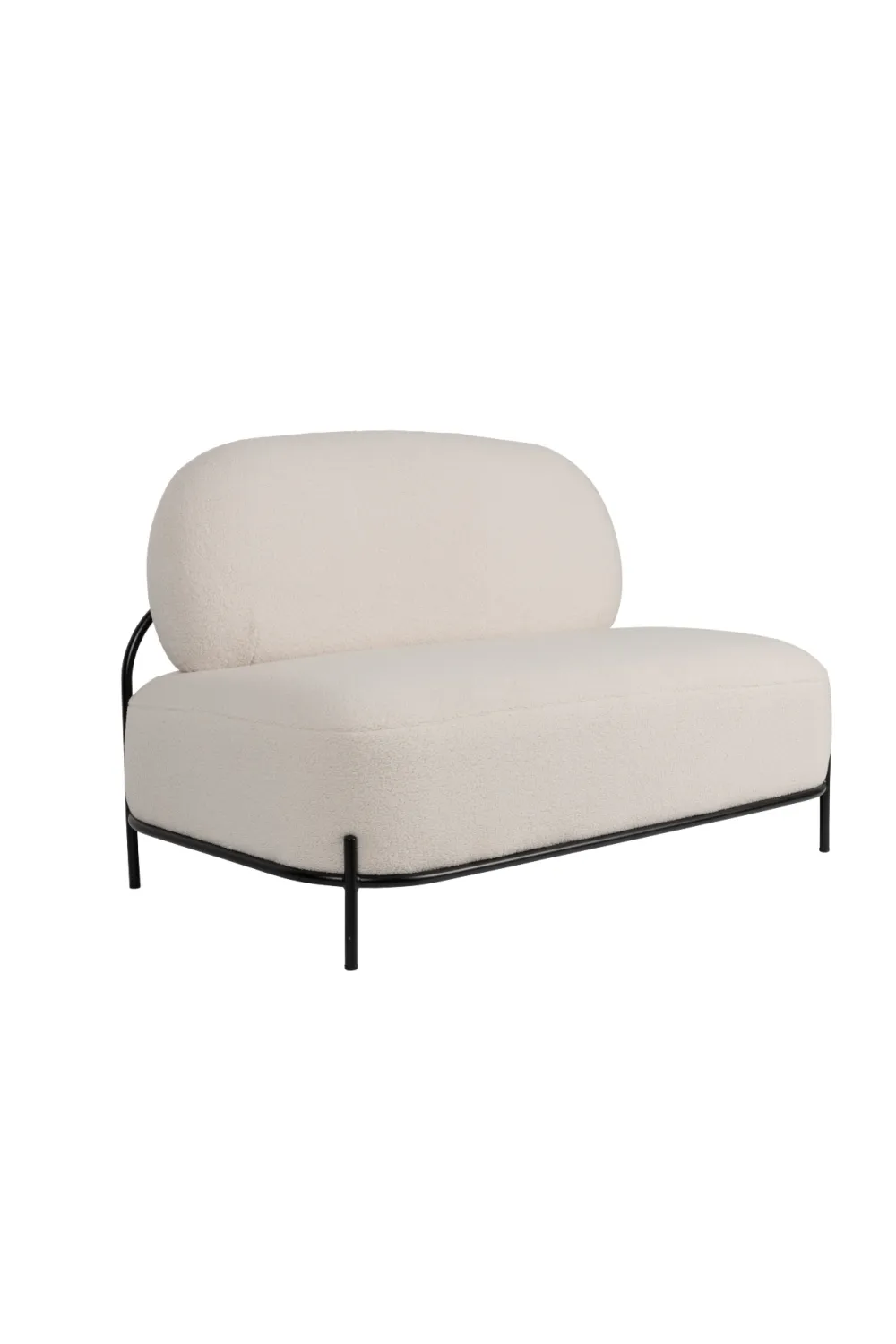 Modern White Sofa | DF Polly