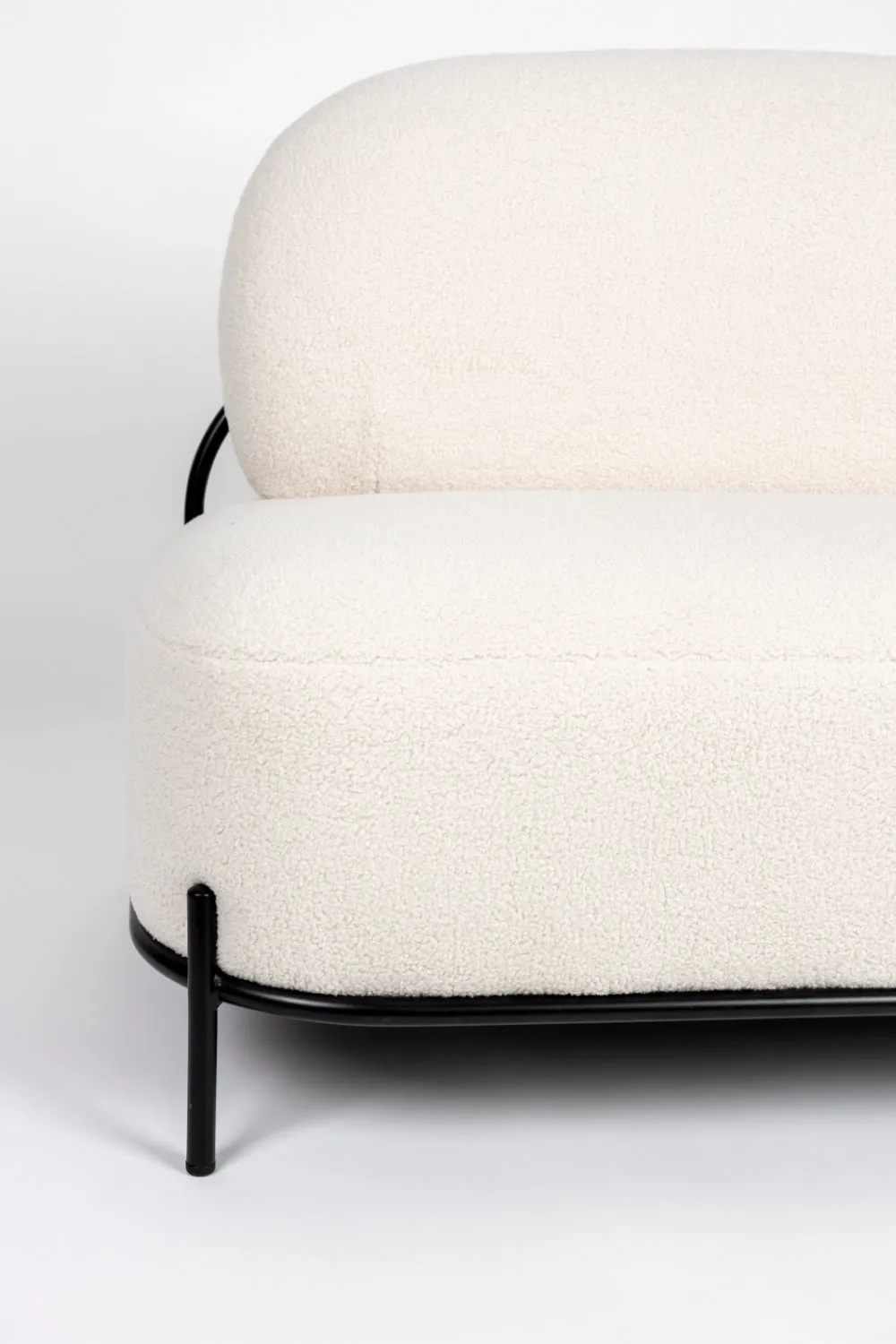 Modern White Sofa | DF Polly