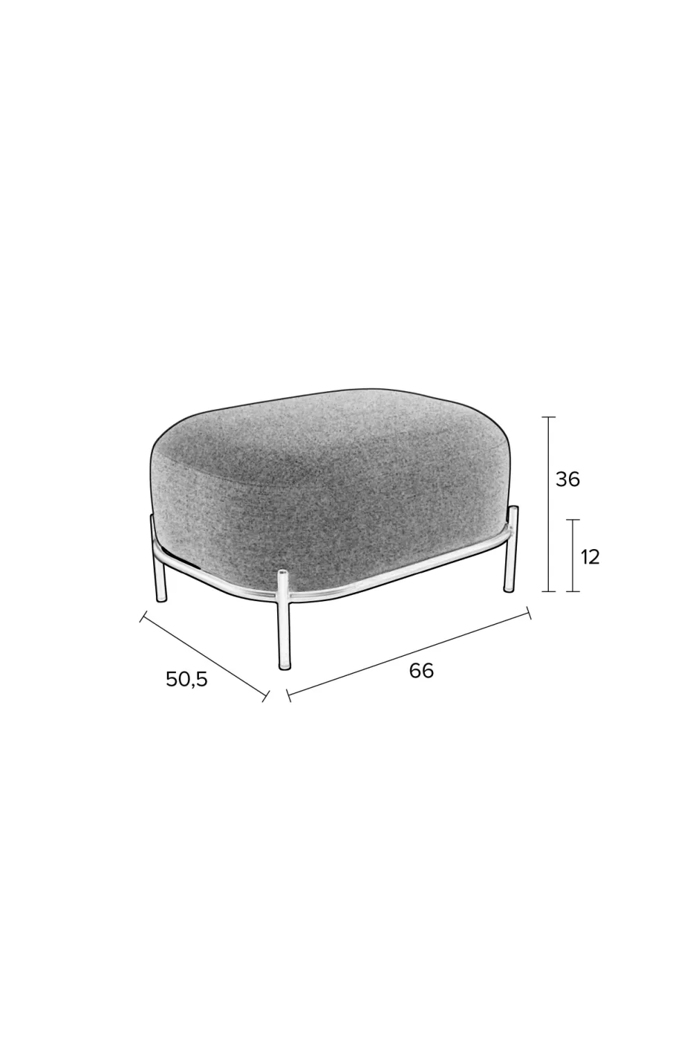 Modern White Sofa | DF Polly
