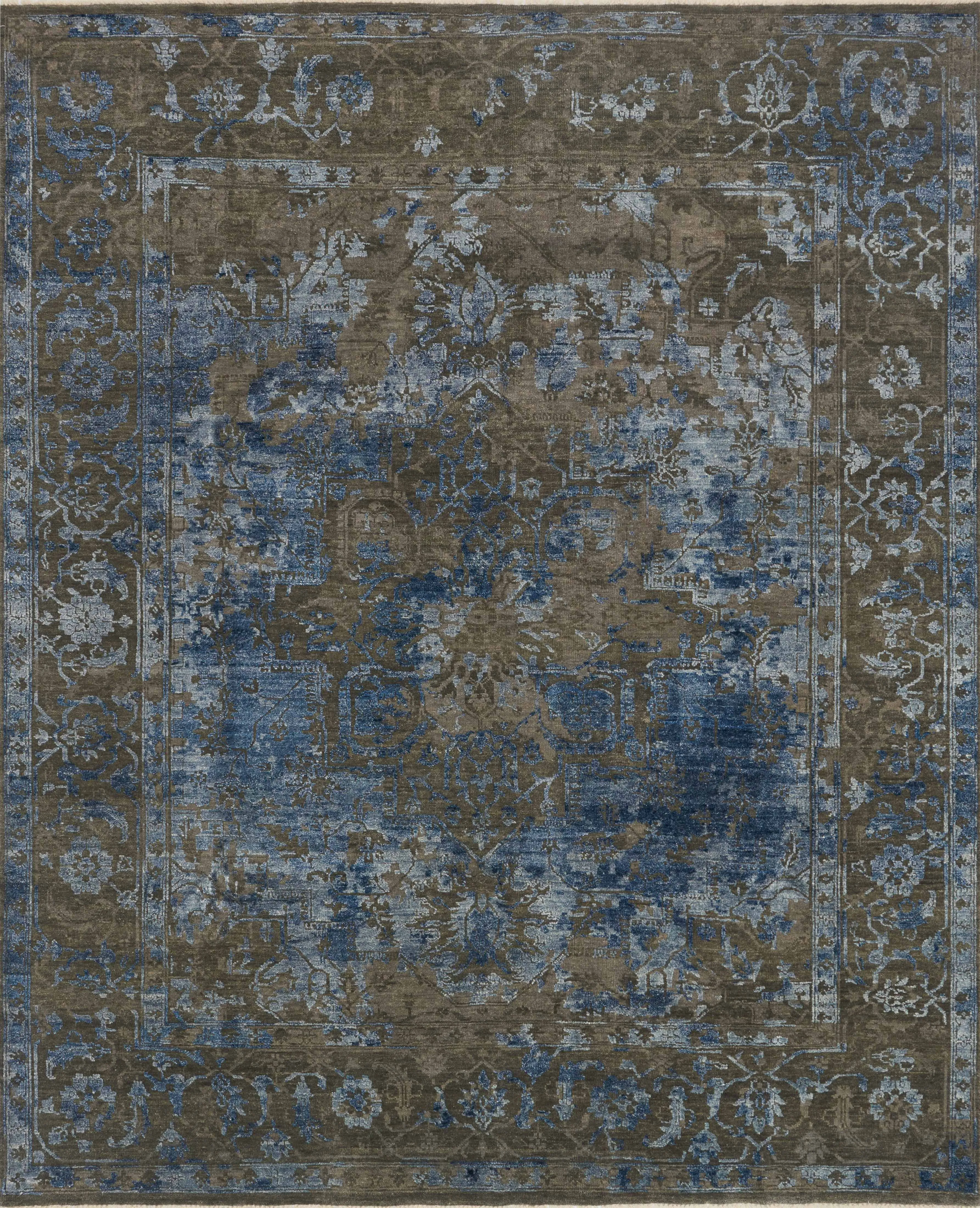 New Artifact Rug in Ash & Blue