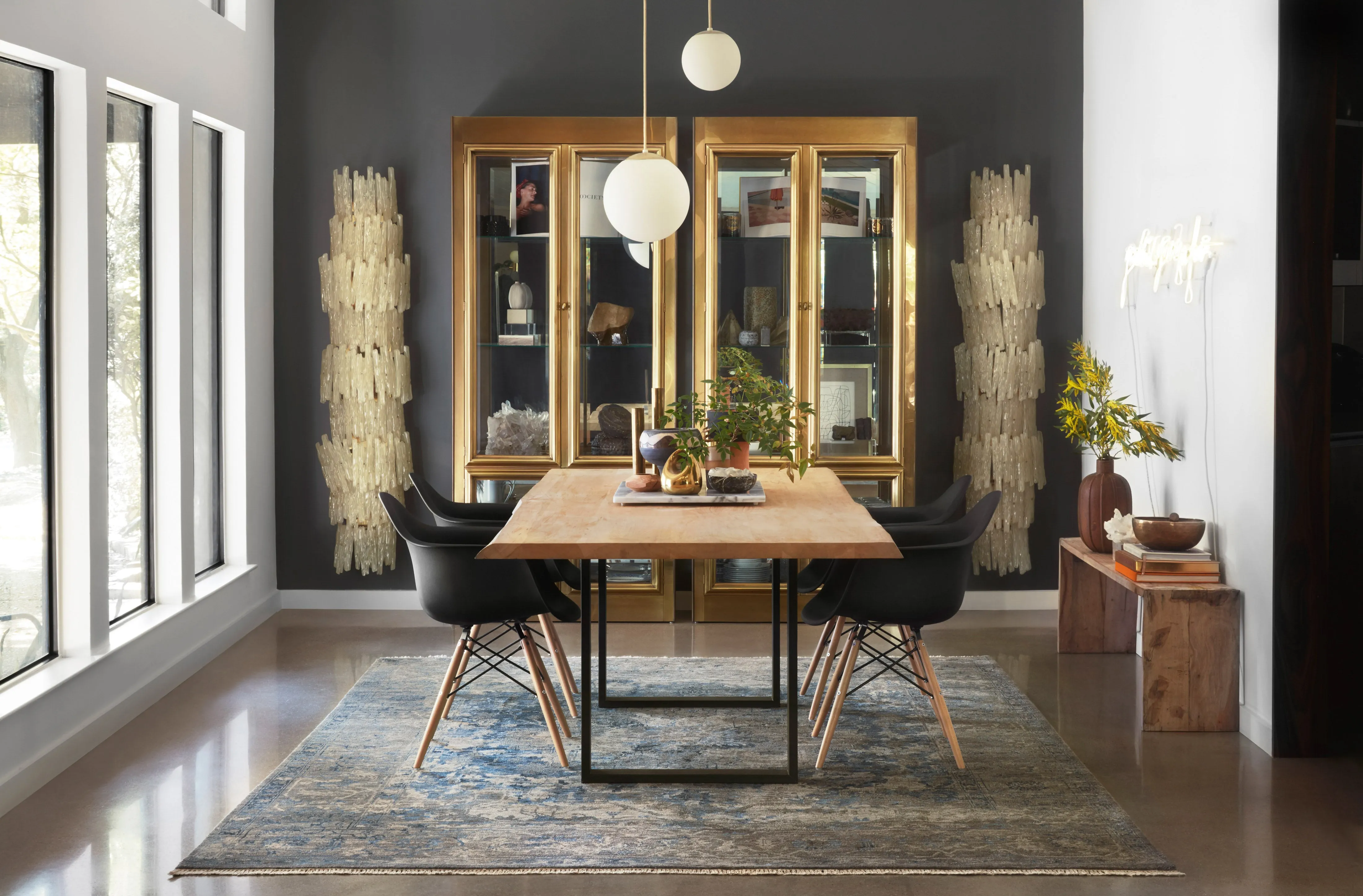 New Artifact Rug in Ash & Blue