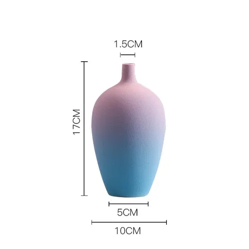 Nordic Light Luxury Ceramic Vase