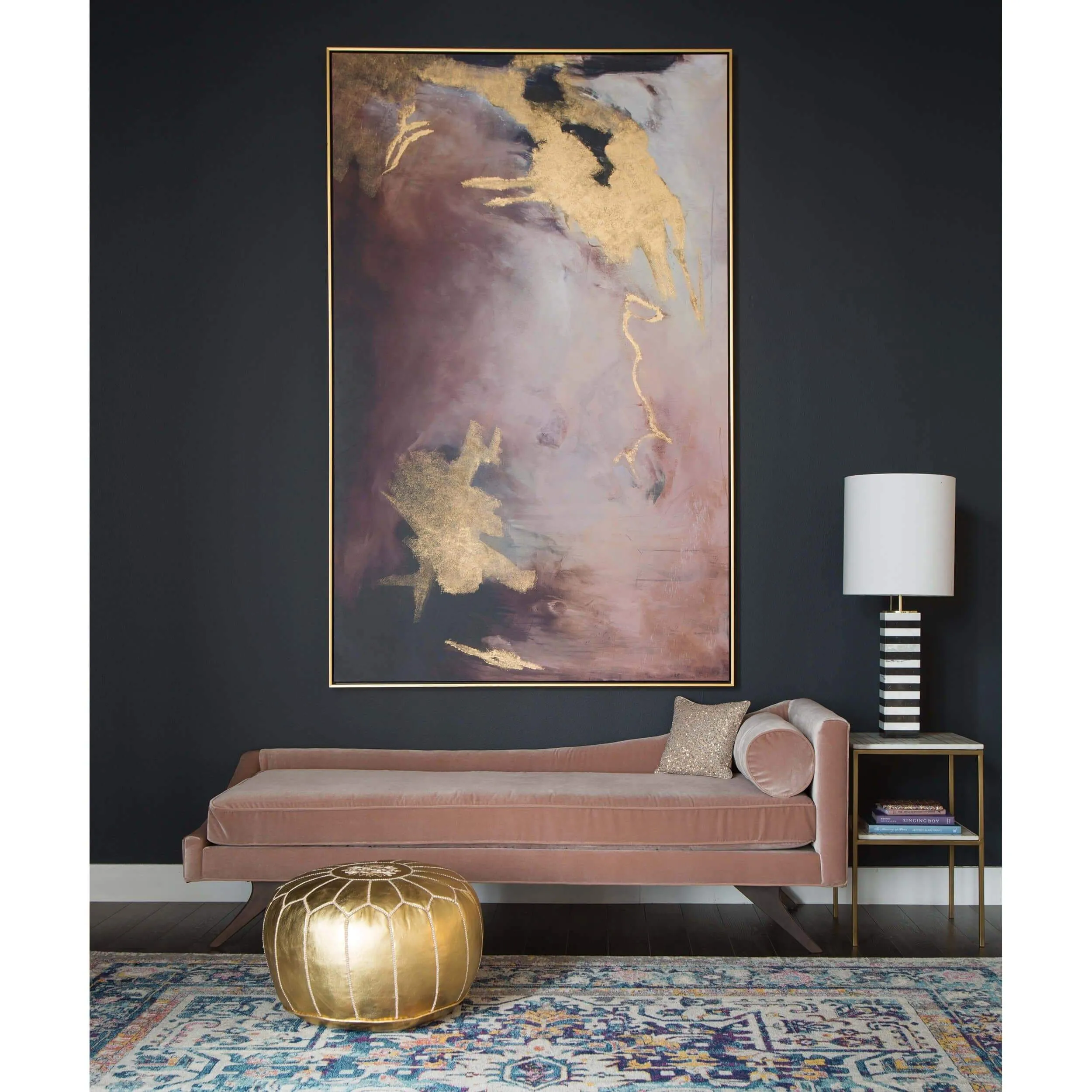 Prancing Plum Framed