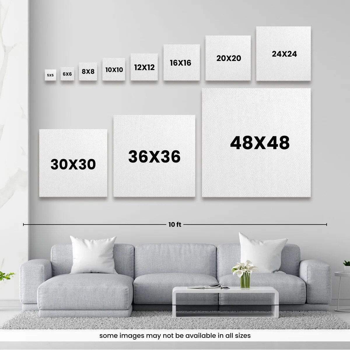 "Bloom in Blue" Canvas Wall Art