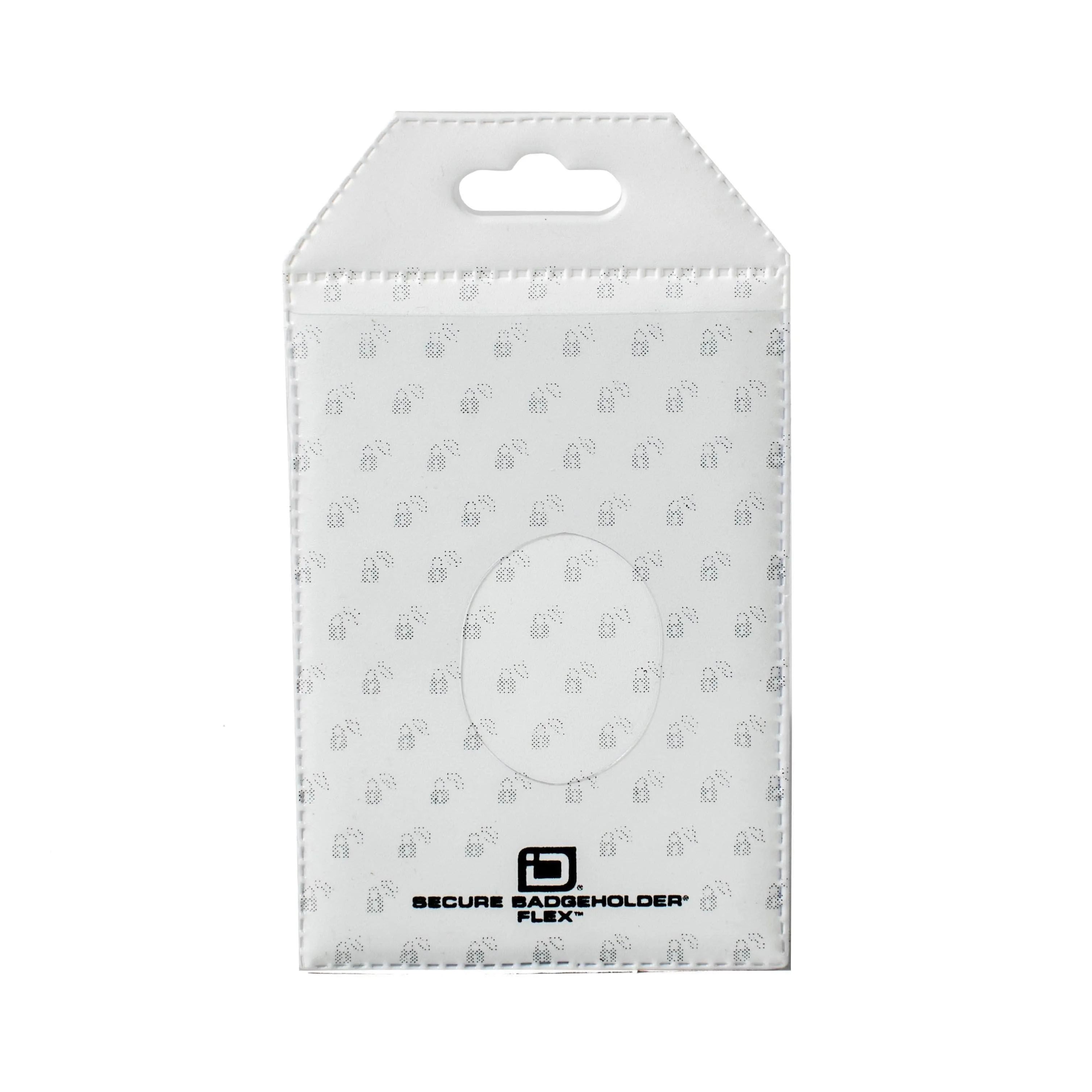 Secure Badge Holder Flex Vertical 2 ID Card Holder