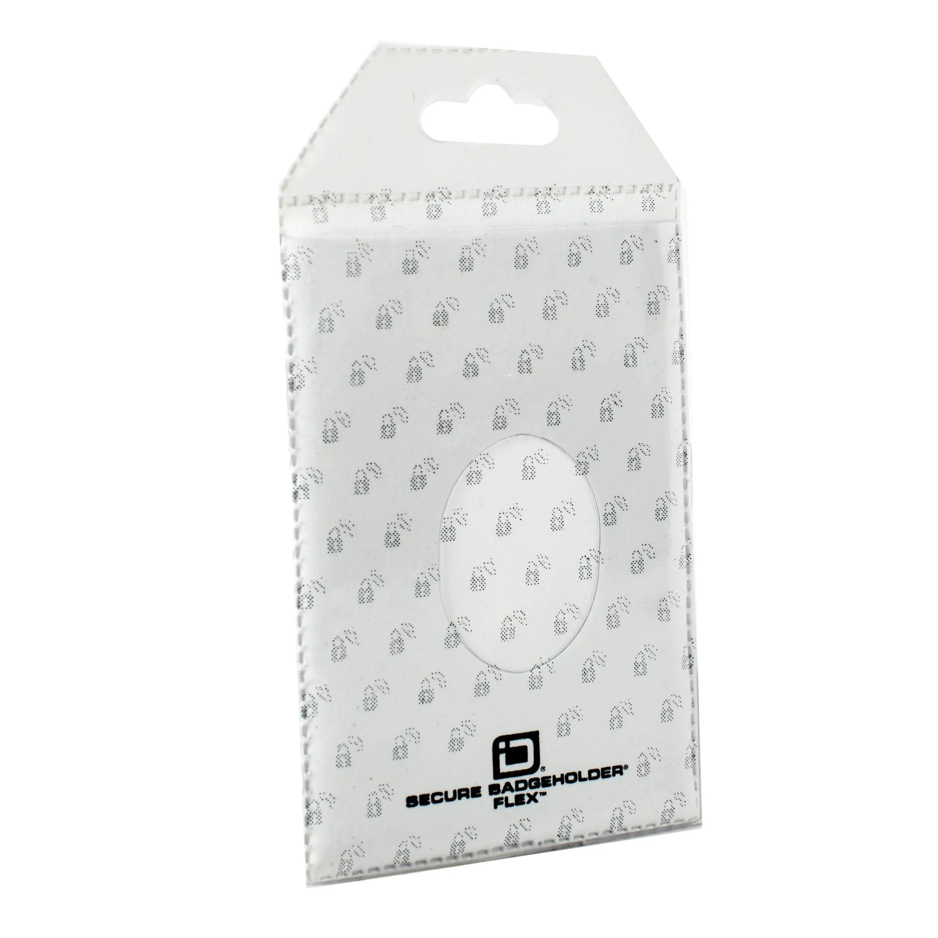 Secure Badge Holder Flex Vertical 2 ID Card Holder
