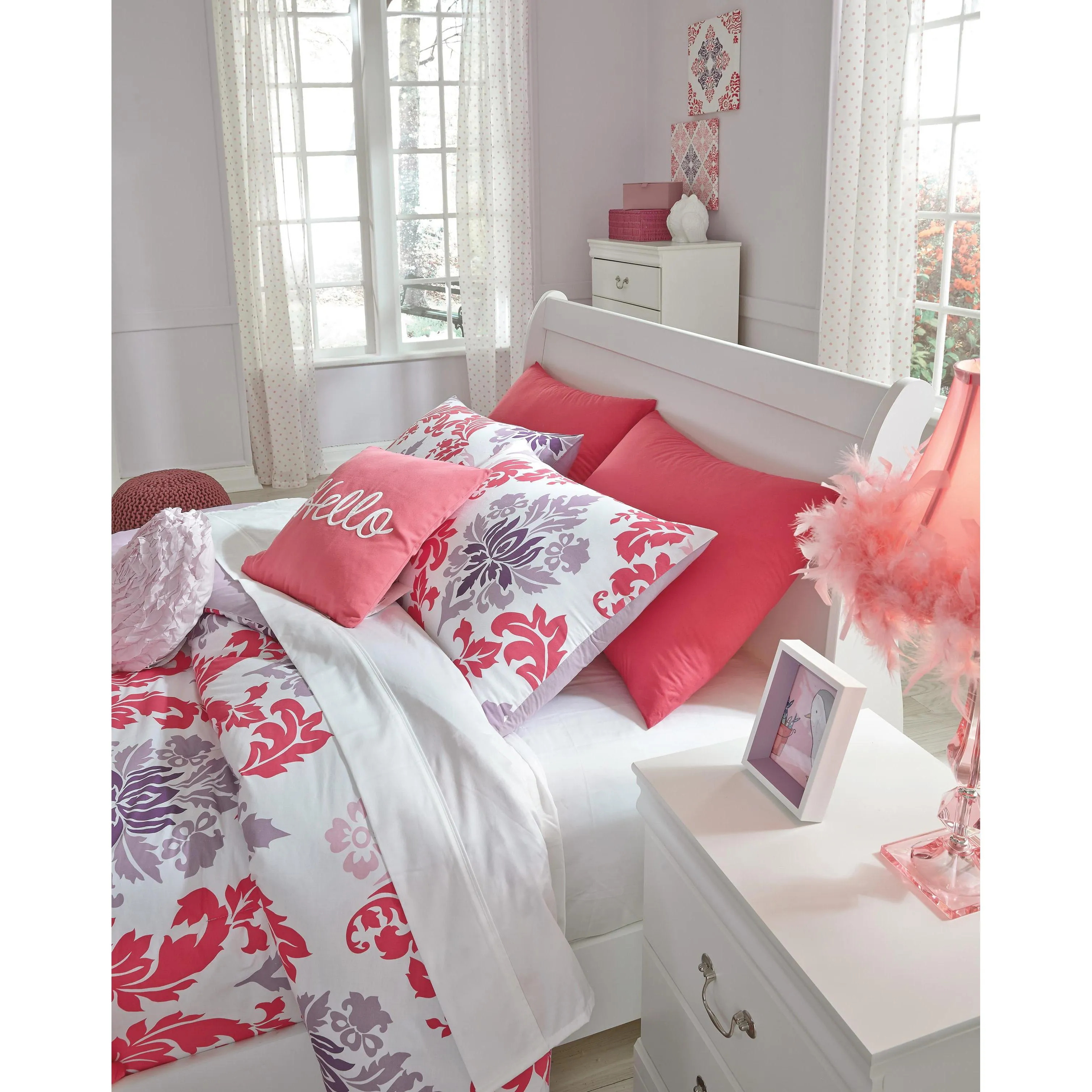 Signature Design by Ashley Anarasia B129B2 Full Sleigh Bed