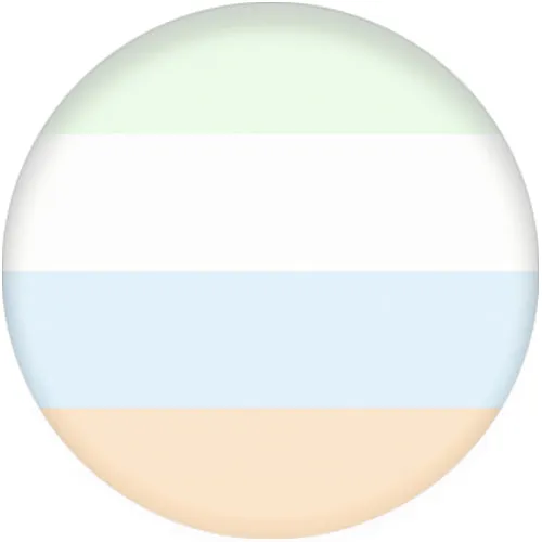 Unlabelled Pride Flag Small Pin Badge