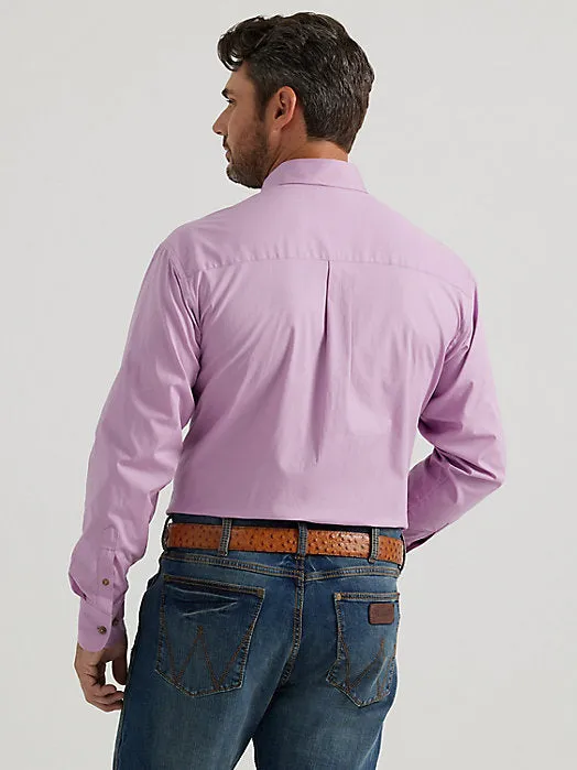 Wrangler George Strait Purple Mist Men's Shirt