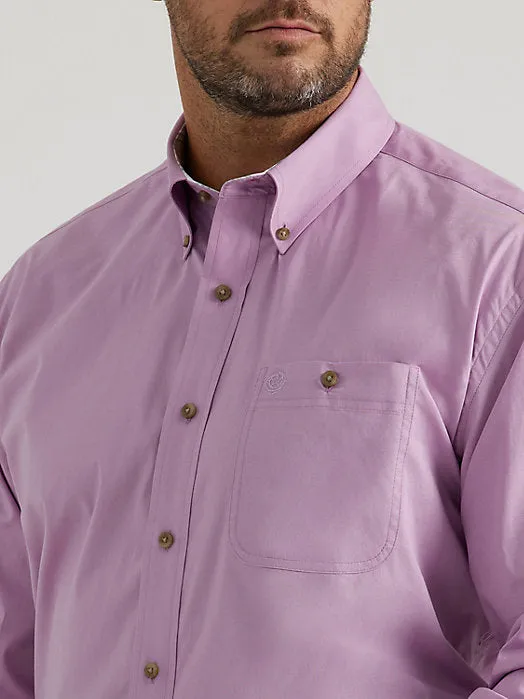 Wrangler George Strait Purple Mist Men's Shirt
