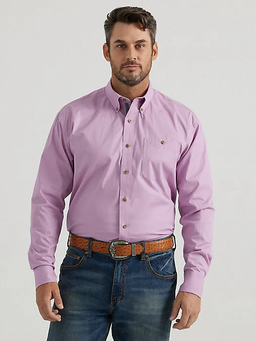 Wrangler George Strait Purple Mist Men's Shirt